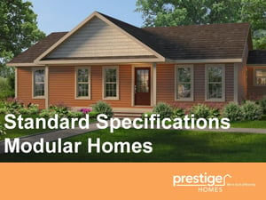 Standard Specifications for Modular Homes